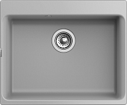 RIVELATO Мойка AXEL 60 1-чаша 630*520мм grigio metallizzato арт. 250_100_Array